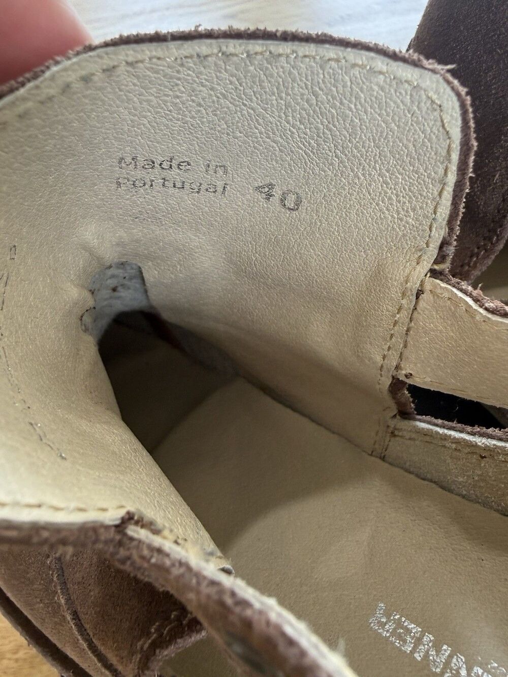 Weinbrenner Brown Suede Ankle Boots Women Sz 9.5 Casual Gorpcore Comfy EUC - Picture 8 of 14